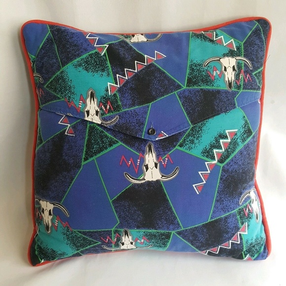 Southwest Western 14×14 Square Pillow Decor Wester - Picture 3 of 4